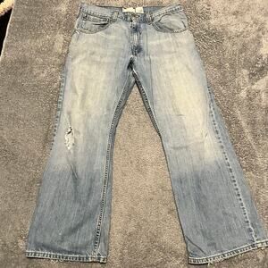 Levi’s Silvertab Jeans Mens 33 x30 Blue Baggy True Boot Pants **